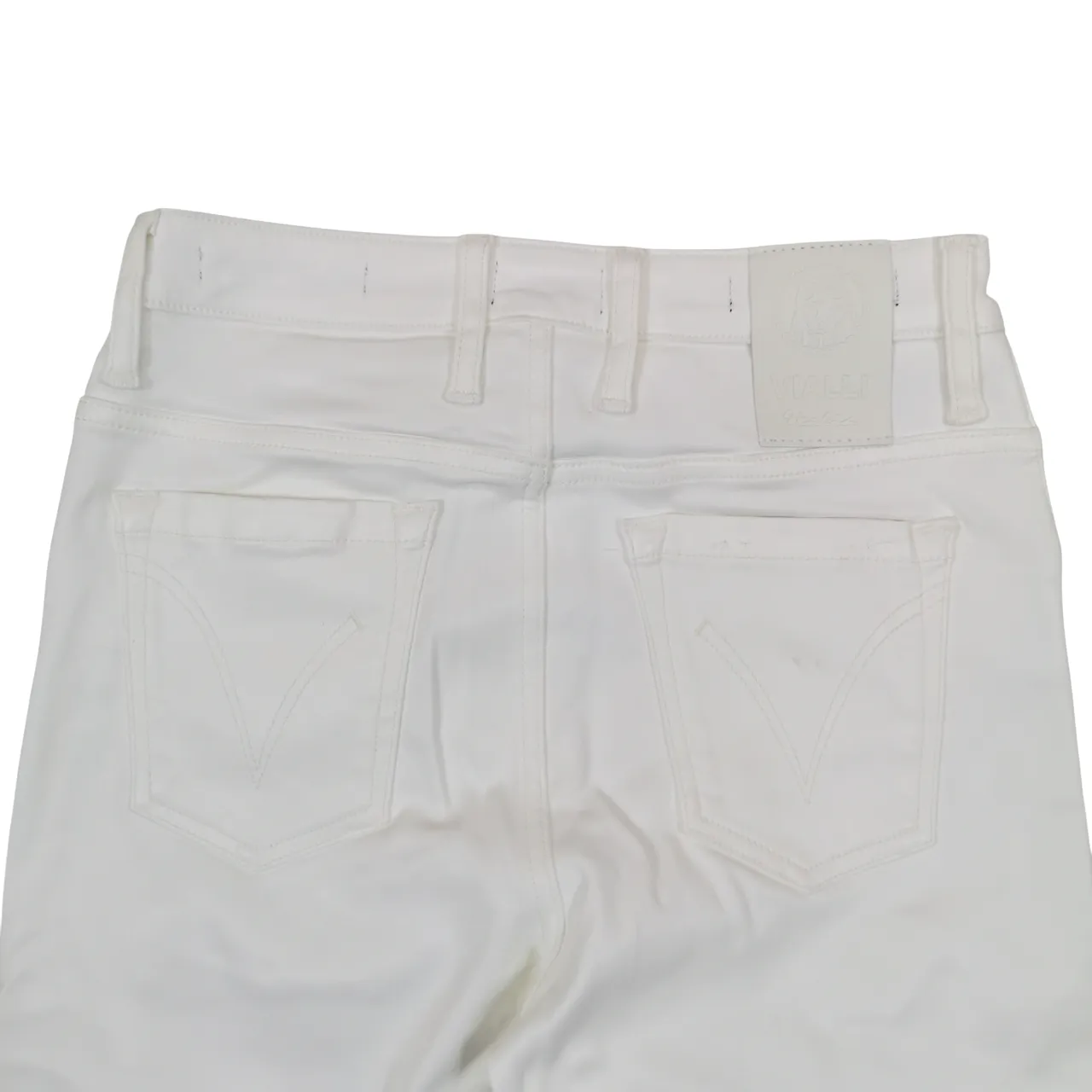 Vialli White oil Wax Ultra Fit Jean