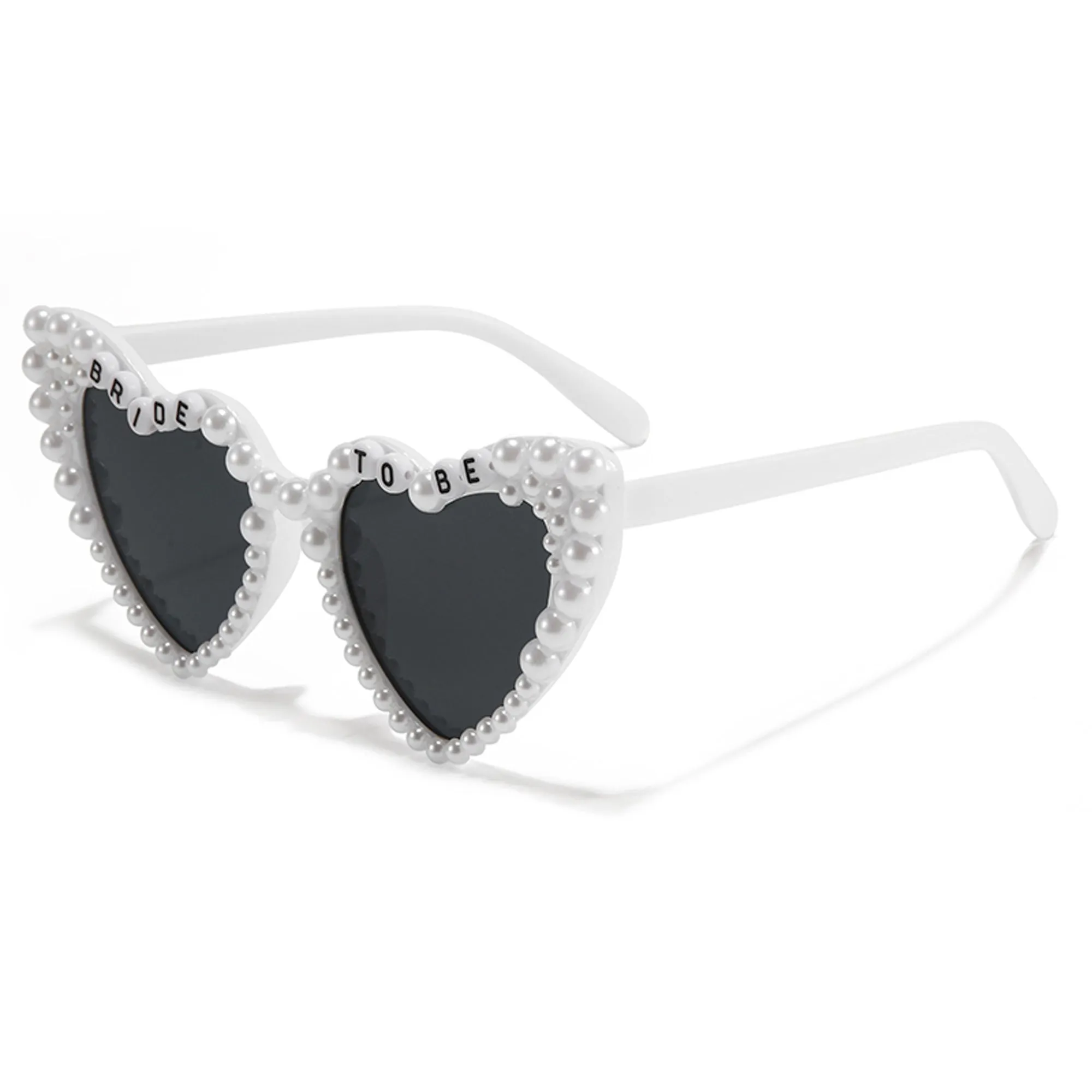 White Bride To Be Pearl Sunglasses, 1 Count